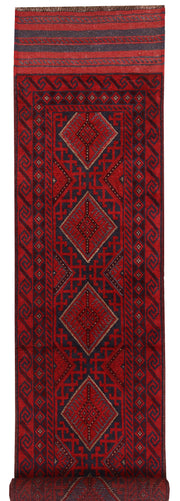 Dark Red Mashwani 1' 11 x 8' 4 - No. 63732 - ALRUG Rug Store