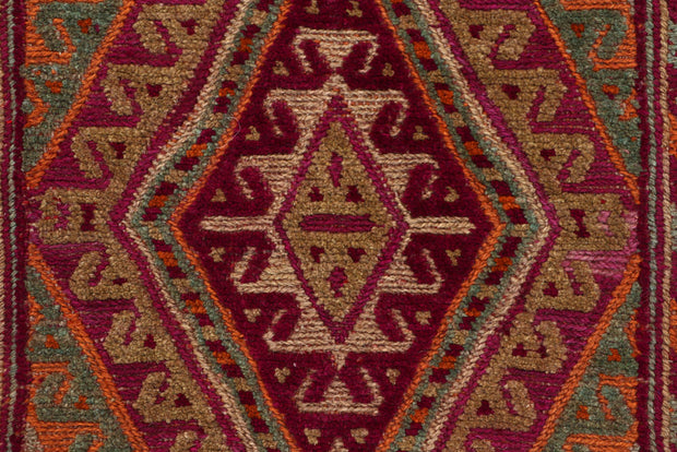 Multi Colored Mashwani 2' 6 x 11' 11 - No. 63741 - ALRUG Rug Store