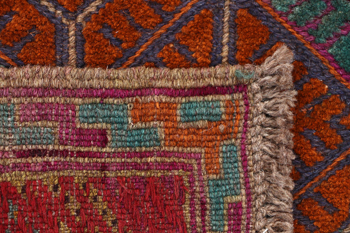 Multi Colored Mashwani 2' 9 x 12' 8 - No. 63742 - ALRUG Rug Store