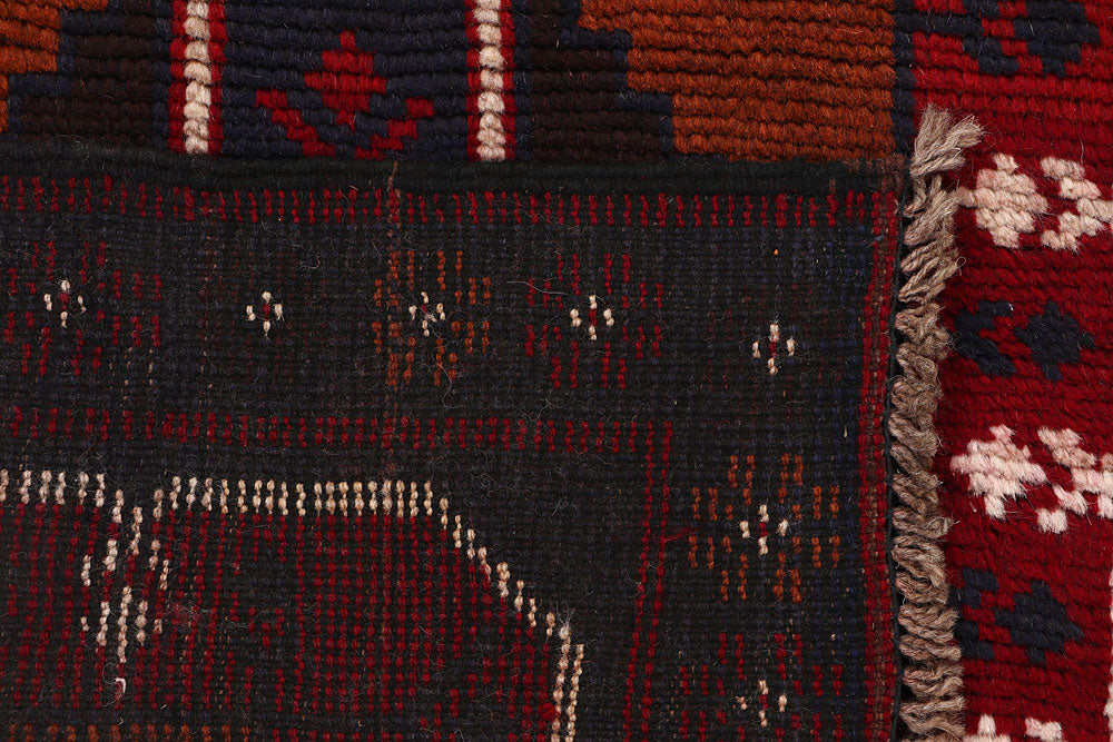 Dark Blue Baluchi 2' 5 x 8' 2 - No. 63749 - ALRUG Rug Store