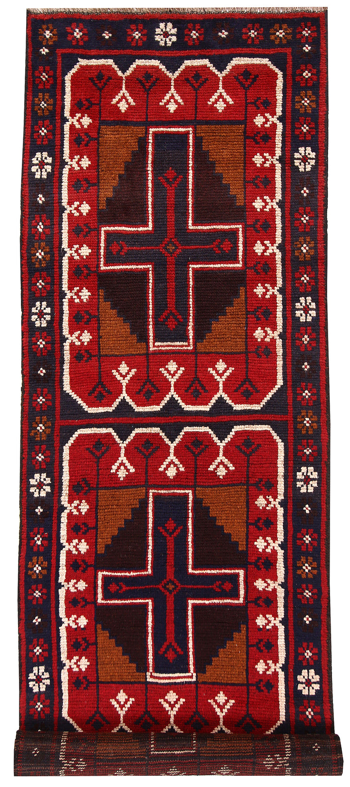 Dark Blue Baluchi 2' 5 x 8' 2 - No. 63749 - ALRUG Rug Store