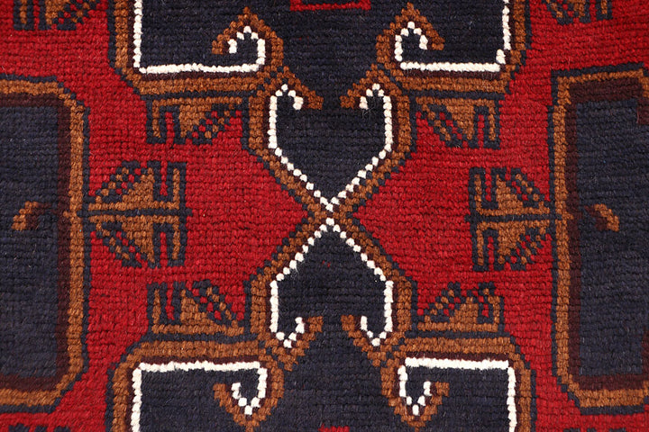 Dark Red Baluchi 2' 5 x 7' 11 - No. 63750 - ALRUG Rug Store