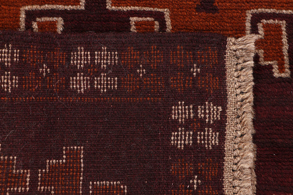 Saddle Brown Baluchi 2' 7 x 8' 2 - No. 63753 - ALRUG Rug Store