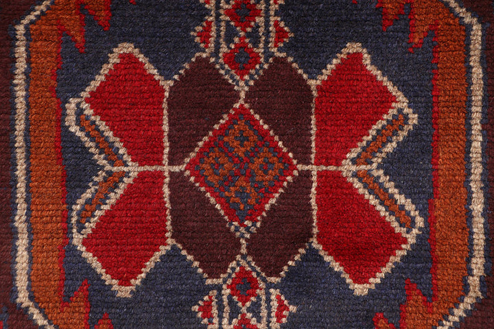 Dark Red Baluchi 2' 5 x 7' 8 - No. 63754 - ALRUG Rug Store