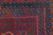 Dark Red Mashwani 3' 9 x 4' 1 - No. 63762 - ALRUG Rug Store