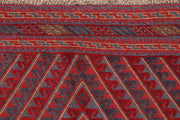 Dark Red Mashwani 3' 9 x 4' 3 - No. 63795 - ALRUG Rug Store