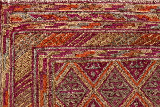 Multi Colored Mashwani 3' 10 x 4' 6 - No. 63824
