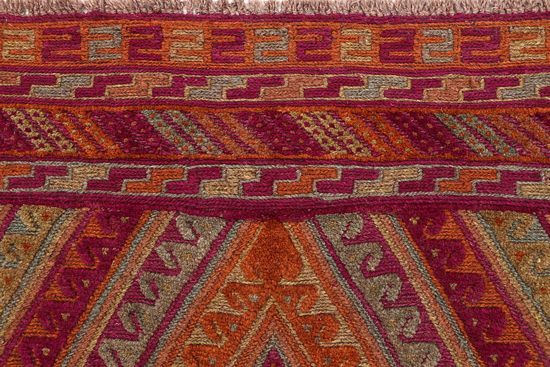 Multi Colored Mashwani 3'  11" x 3'  11" - No. QA27087