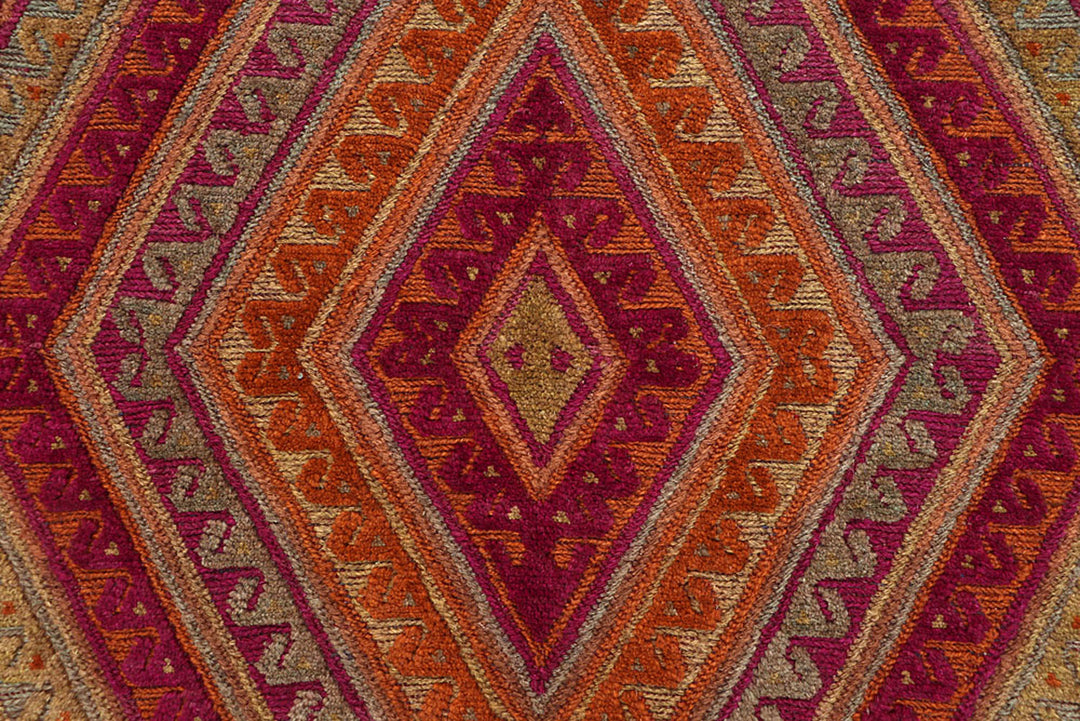 Multi Colored Mashwani 3'  11" x 3'  11" - No. QA27087