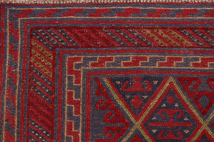 Firebrick Mashwani 3' 8 x 4' 3 - No. 63830 - ALRUG Rug Store