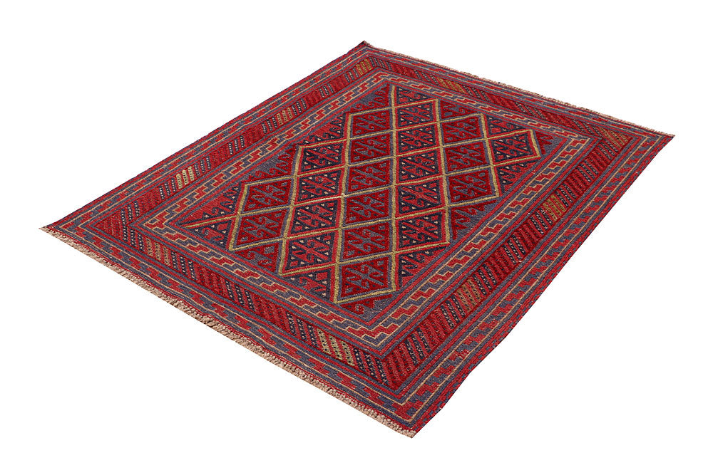 Firebrick Mashwani 3' 8 x 4' 3 - No. 63830 - ALRUG Rug Store