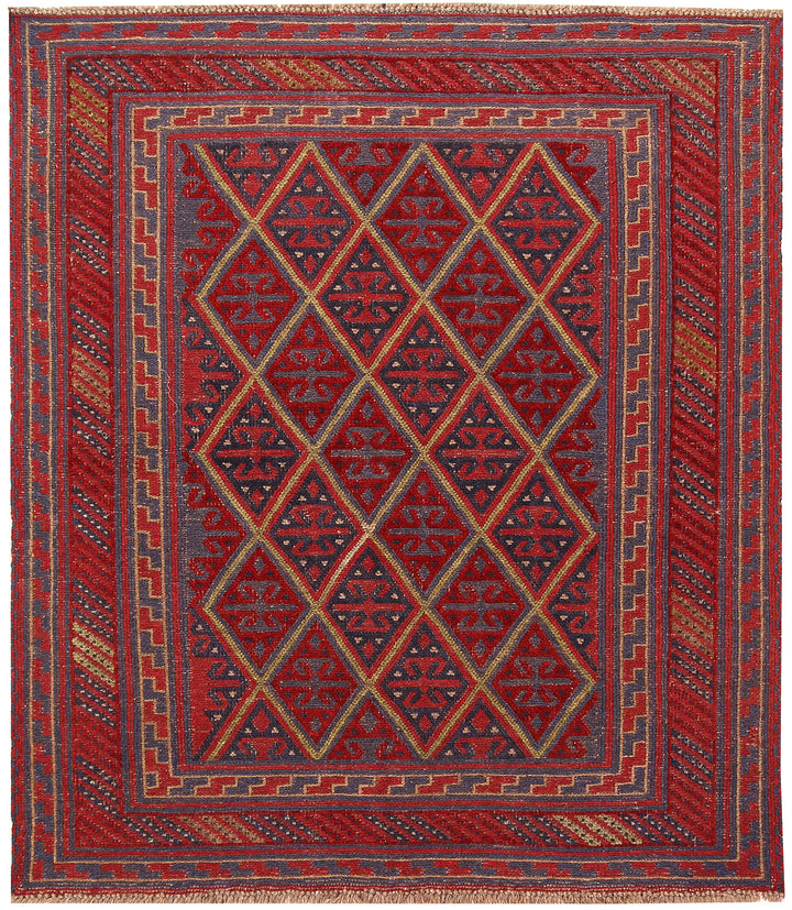 Firebrick Mashwani 3' 8 x 4' 3 - No. 63830 - ALRUG Rug Store
