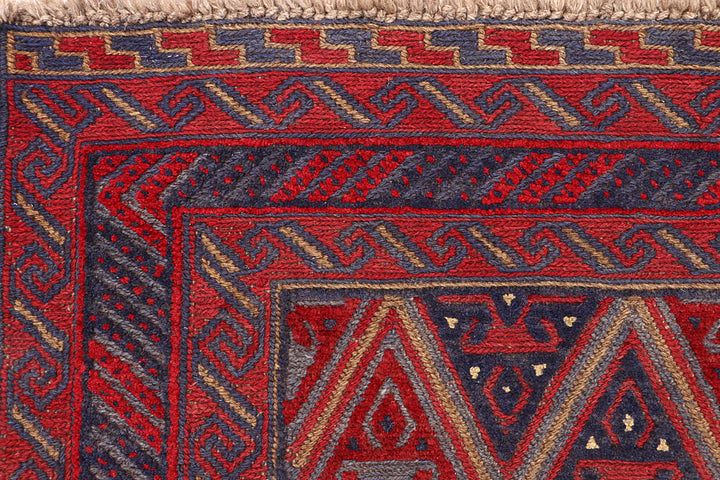 Firebrick Mashwani 4' 1 x 4' 4 - No. 63832 - ALRUG Rug Store