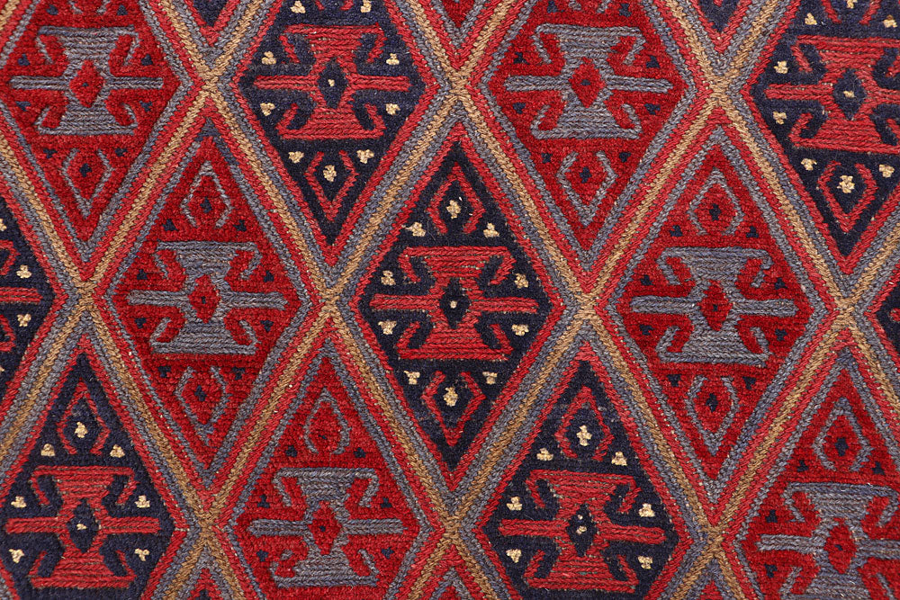 Firebrick Mashwani 4' 1 x 4' 4 - No. 63832 - ALRUG Rug Store