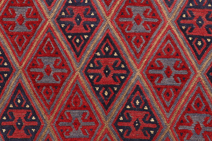 Firebrick Mashwani 4' 1 x 4' 4 - No. 63832 - ALRUG Rug Store