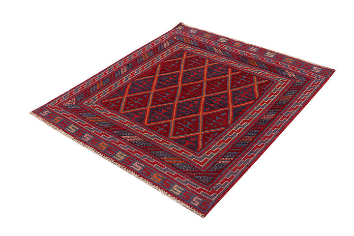 Firebrick Mashwani 3' 9 x 4' - No. 63833 - ALRUG Rug Store