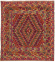 Multi Colored Mashwani 3' 7 x 4' - No. 63834