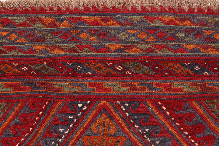 Multi Colored Mashwani 3'  9" x 4'  1" - No. QA72732