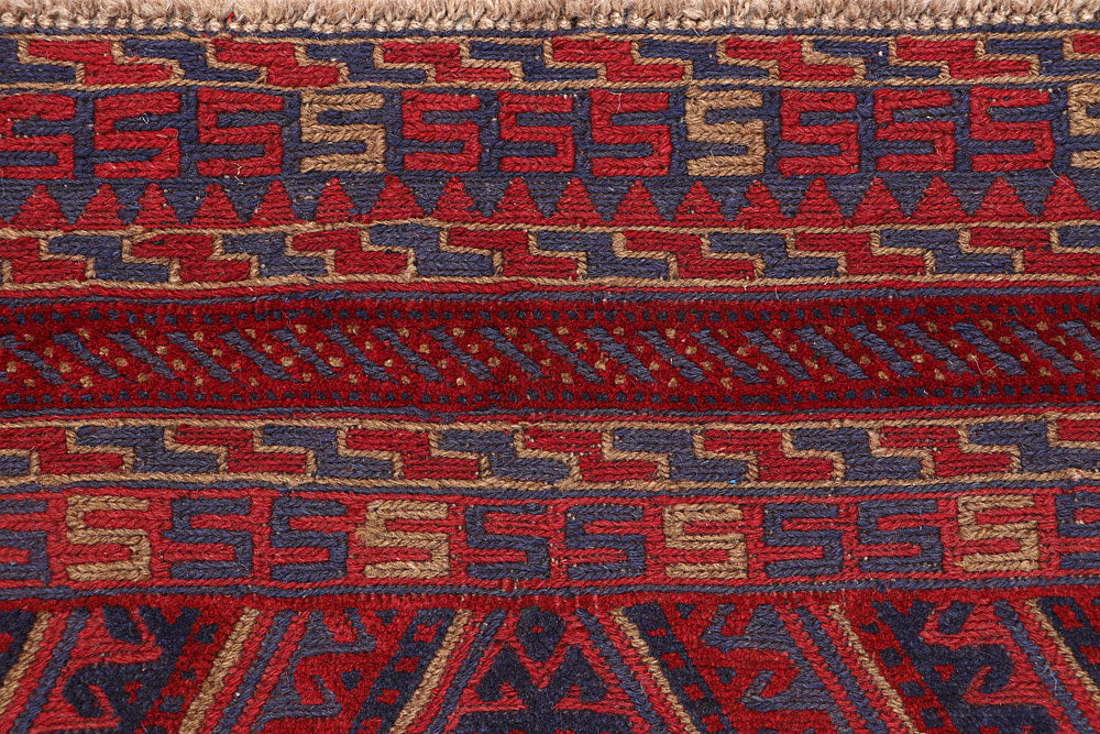 Firebrick Mashwani 3' 10 x 4' 6 - No. 63854 - ALRUG Rug Store