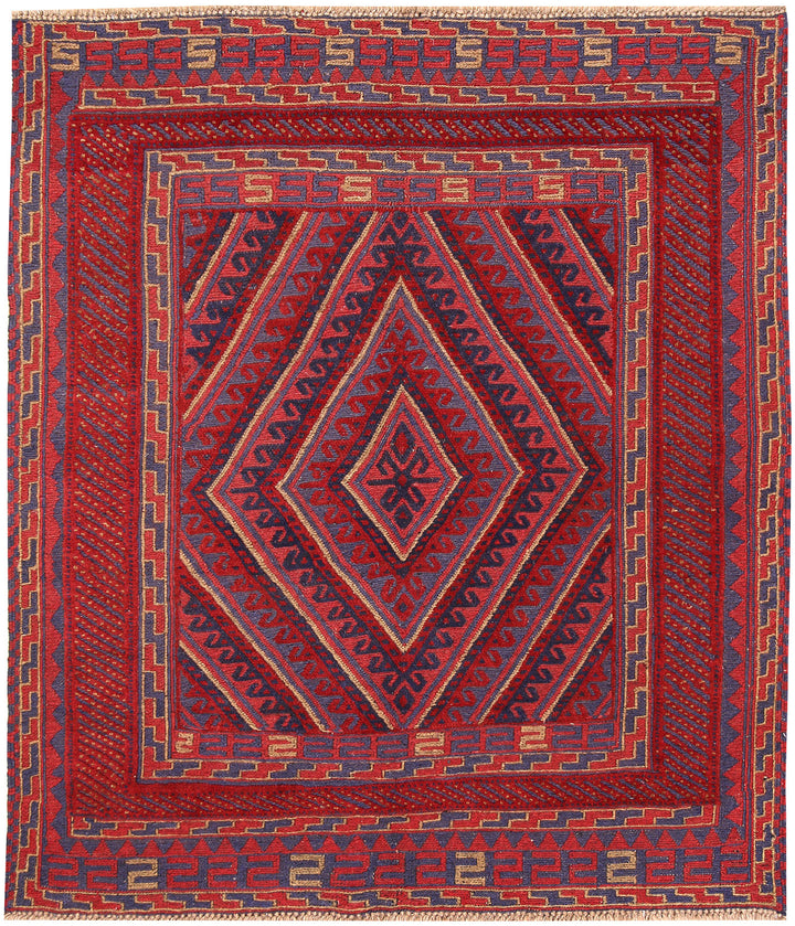 Firebrick Mashwani 3' 10 x 4' 6 - No. 63854 - ALRUG Rug Store