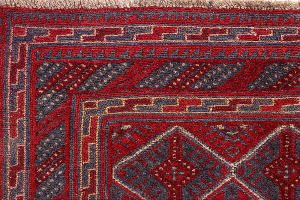 Firebrick Mashwani 3' 10 x 4' 2 - No. 63855 - ALRUG Rug Store