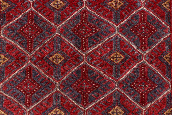 Firebrick Mashwani 3' 10 x 4' 2 - No. 63855 - ALRUG Rug Store