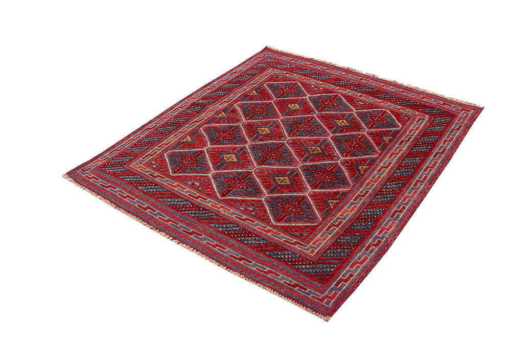 Firebrick Mashwani 3' 10 x 4' 2 - No. 63855 - ALRUG Rug Store