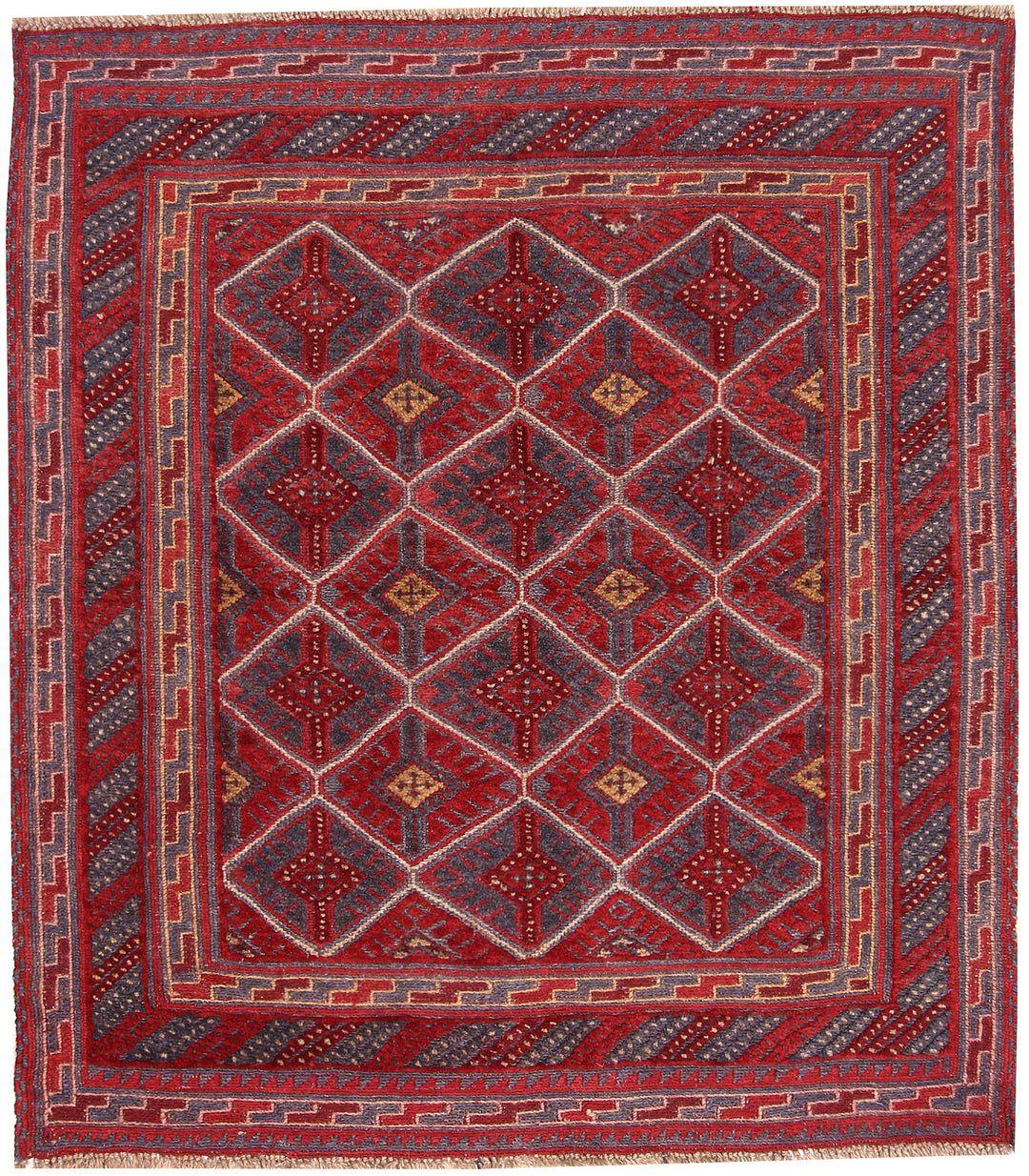 Firebrick Mashwani 3' 10 x 4' 2 - No. 63855 - ALRUG Rug Store
