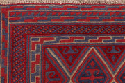 Dark Red Mashwani 3' 8 x 4' - No. 63860 - ALRUG Rug Store