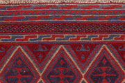 Dark Red Mashwani 3' 8 x 4' - No. 63860 - ALRUG Rug Store