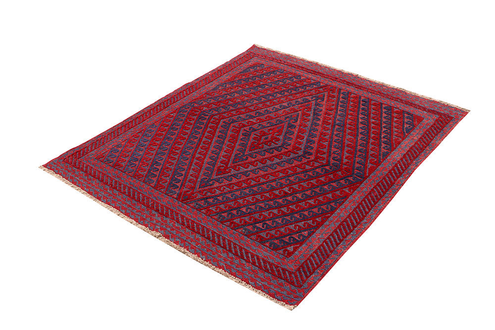 Firebrick Mashwani 3' 11 x 4' 5 - No. 63862 - ALRUG Rug Store