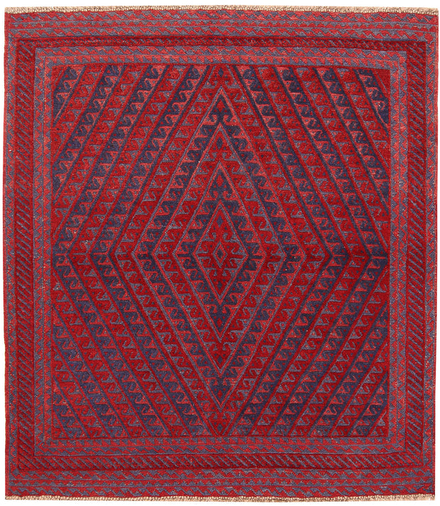 Firebrick Mashwani 3' 11 x 4' 5 - No. 63862 - ALRUG Rug Store