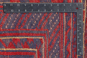 Dark Red Mashwani 3' 9 x 4' 2 - No. 63877 - ALRUG Rug Store