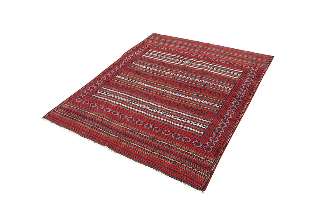 Firebrick Maliki 4' 10 x 5' 10 - No. 63909