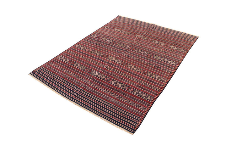 Rosy Brown Maliki 4' 8 x 6' 4 - No. 63943