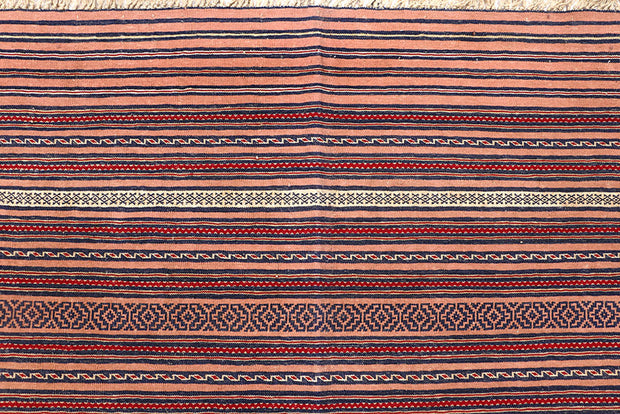 Light Salmon Maliki 4' 9 x 6' 11 - No. 63946