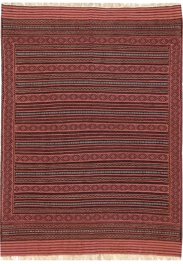 Light Salmon Maliki 4' 5 x 5' 11 - No. 63947