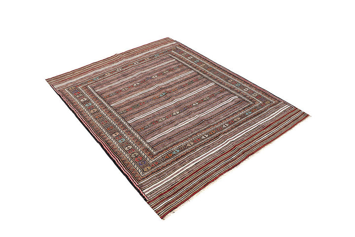 Multi Colored Maliki 4' 8 x 5' 11 - No. 63948