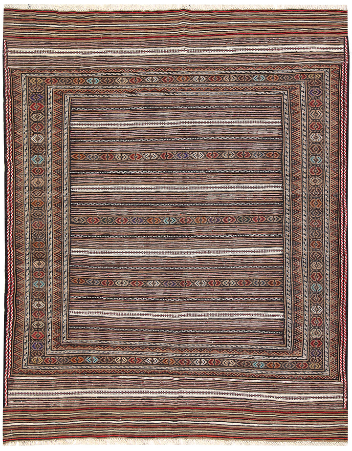 Multi Colored Maliki 4' 8 x 5' 11 - No. 63948