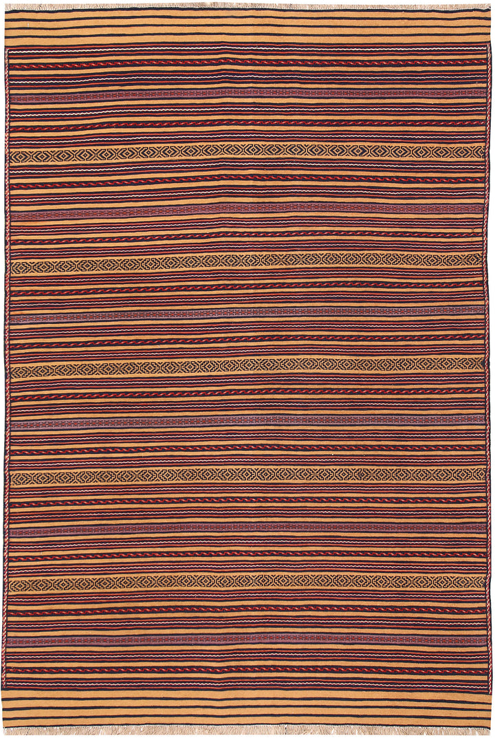 Sandy Brown Maliki 4' 2 x 6' 4 - No. 63959