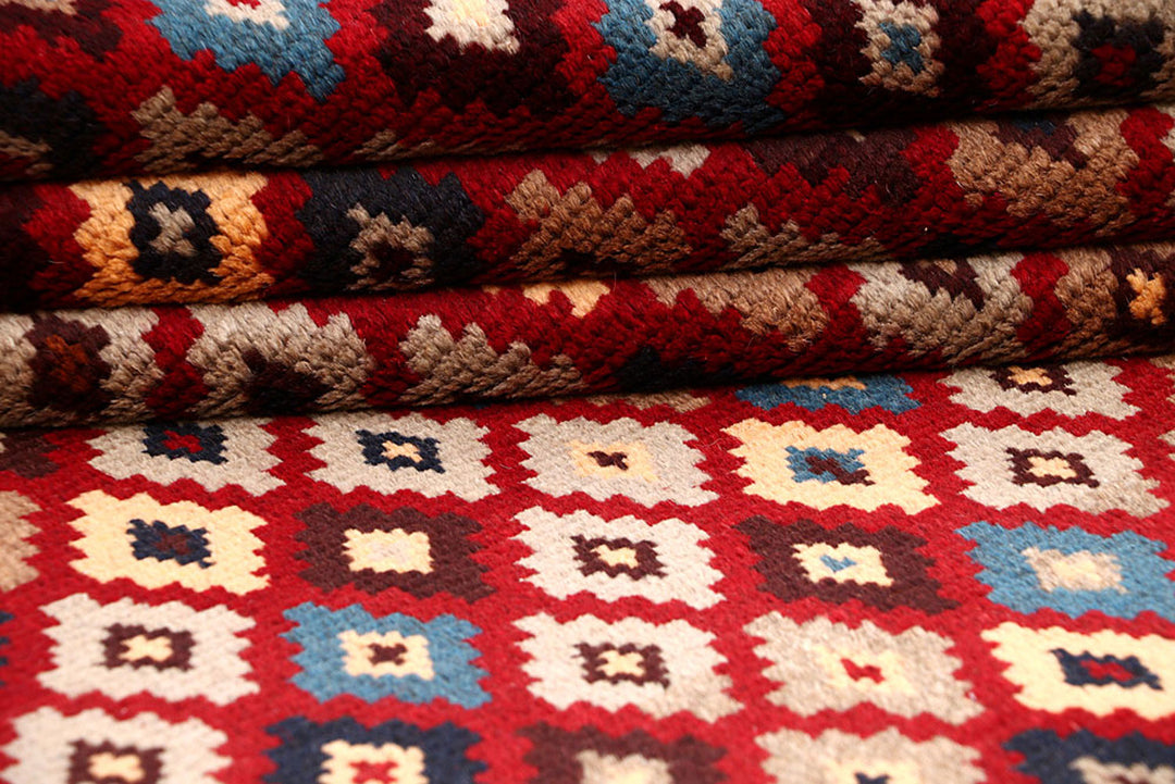 Dark Red Baluchi 4' 2 x 5' 9 - No. 63961