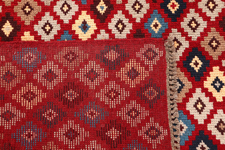 Dark Red Baluchi 4' 2 x 5' 9 - No. 63961