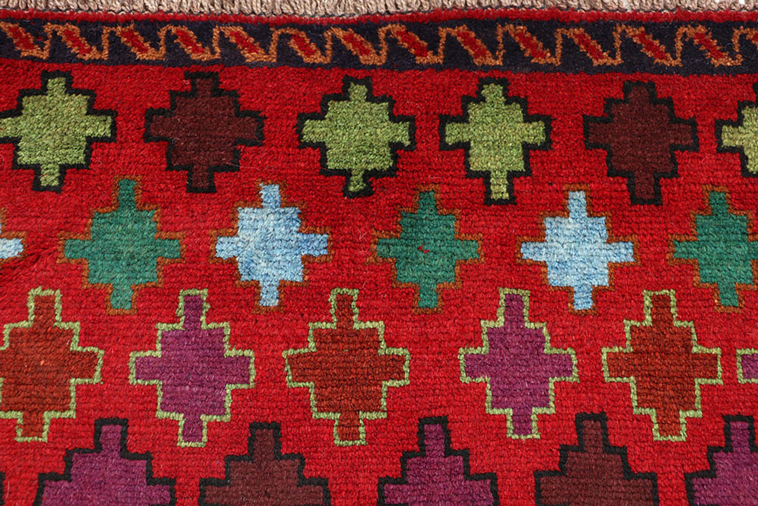 Firebrick Baluchi 4' x 6' 5 - No. 63963