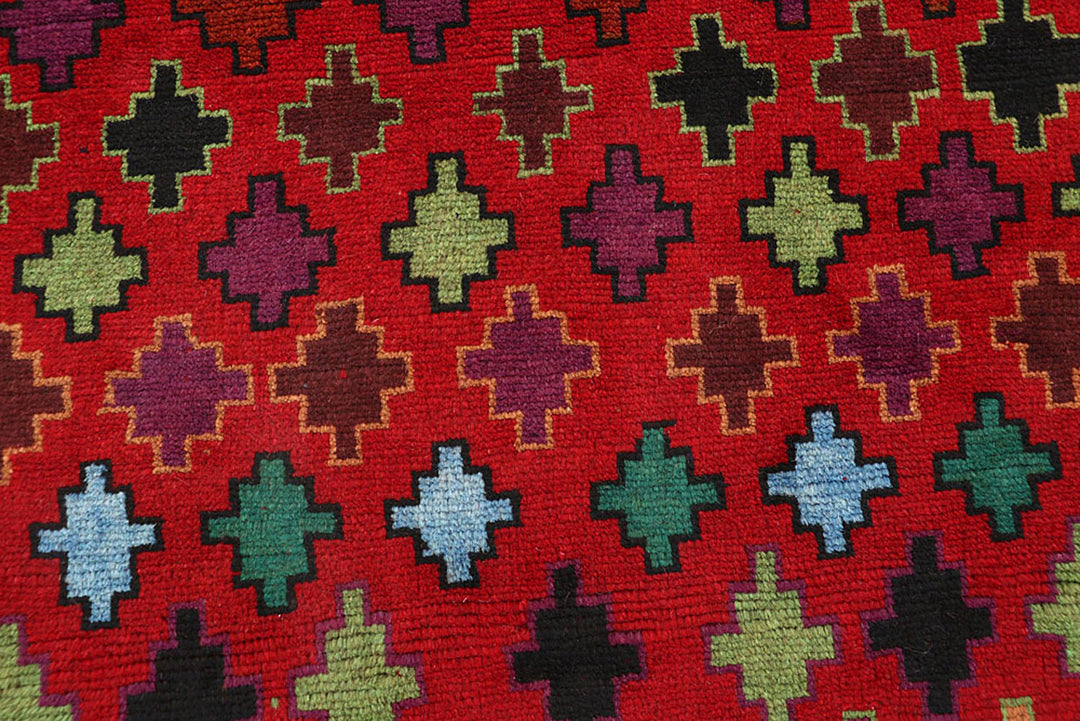 Firebrick Baluchi 4' x 6' 5 - No. 63963