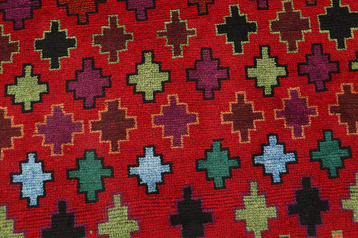 Firebrick Baluchi 4' x 6' 5 - No. 63963