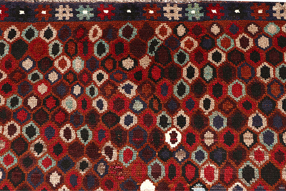 Saddle Brown Baluchi 3' 10 x 6' 1 - No. 63966