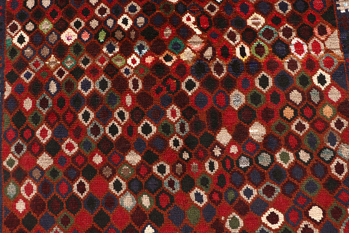 Saddle Brown Baluchi 3' 10 x 6' 1 - No. 63966