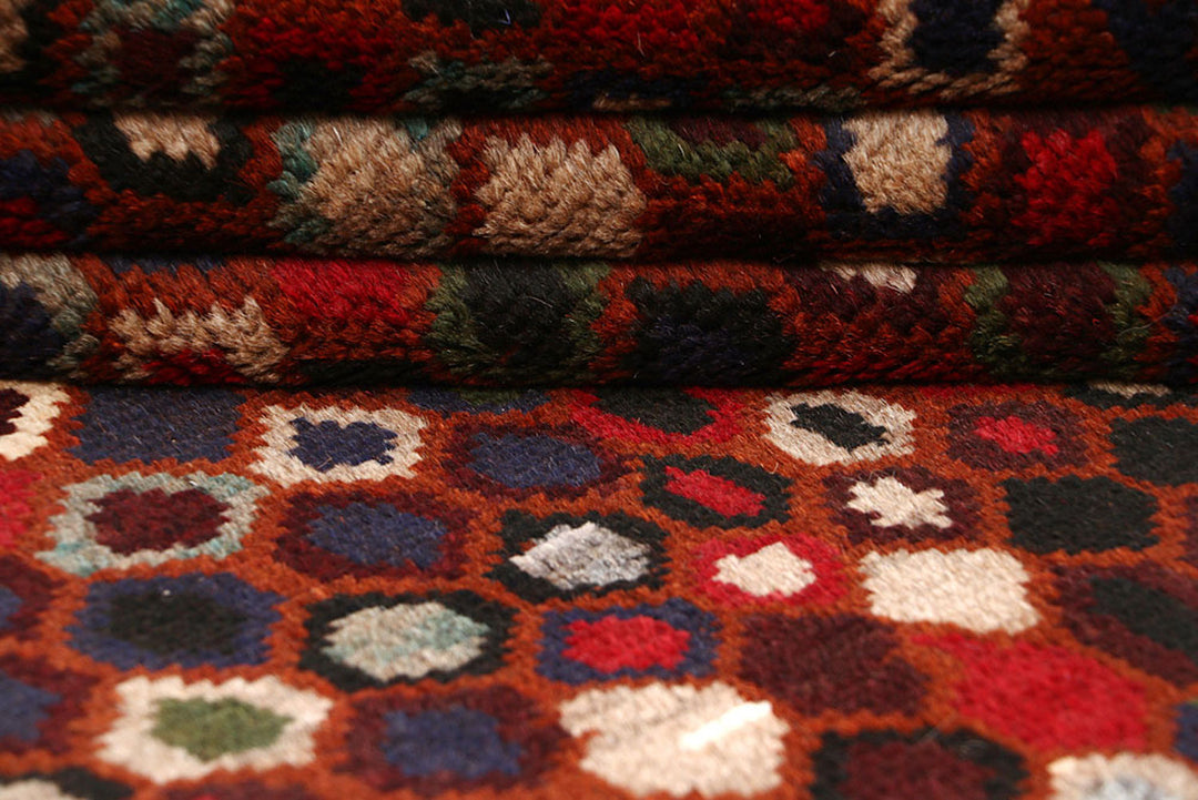 Saddle Brown Baluchi 3' 10 x 6' 1 - No. 63966