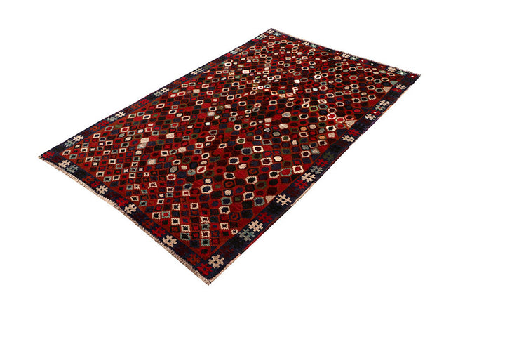 Saddle Brown Baluchi 3' 10 x 6' 1 - No. 63966