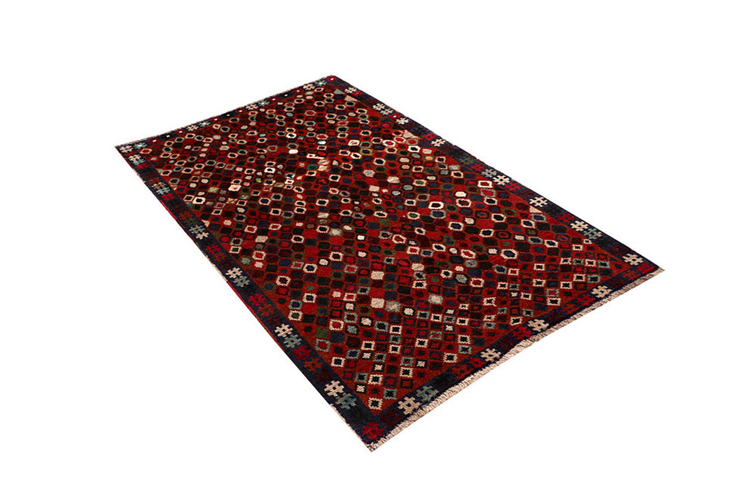 Saddle Brown Baluchi 3' 10 x 6' 1 - No. 63966